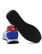EA7 Sneakers cu adaos de piele