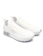 EA7 Sneakers cu adaos de piele