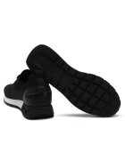EA7 Sneakers cu adaos de piele
