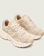 EA7 Sneakers cu adaos de piele