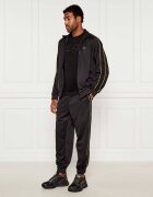 EA7 Sneakers cu adaos de piele