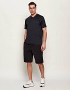 EA7 Sneakers cu adaos de piele