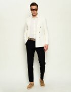 Eleventy Cămașă DANDY | Slim Fit | cu adaos de in