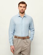 Eleventy Cămașă | regular fit | cu adaos de in