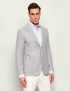 Eleventy De in sacou | Slim Fit | cu adaos de mătase și lână