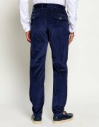 Eleventy Pantaloni | catifea reiată | regular fit cu adaos de cașmir