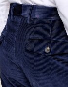 Eleventy Pantaloni | catifea reiată | regular fit cu adaos de cașmir