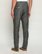Eleventy Pantaloni | Slim Fit | cu adaos de mătase și lână