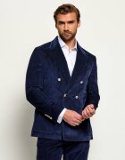Eleventy Sacou | catifea reiată | regular fit cu adaos de cașmir
