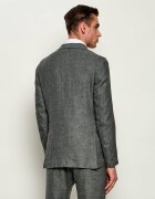 Eleventy Sacou | Slim Fit | cu adaos de mătase și lână