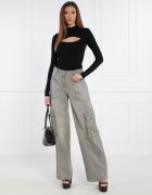 Elisabetta Franchi Blugi cargo | Oversize fit