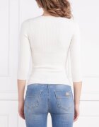 Elisabetta Franchi Bluză | Slim Fit cu adaos de mătase