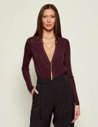 Elisabetta Franchi Body | Slim Fit cu adaos de mătase