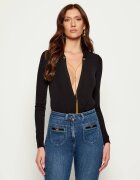 Elisabetta Franchi Body | Slim Fit cu adaos de mătase