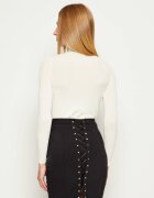 Elisabetta Franchi Body | Slim Fit cu adaos de mătase
