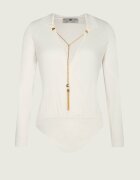 Elisabetta Franchi Body | Slim Fit cu adaos de mătase