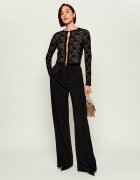 Elisabetta Franchi De dantelă cardigan | Slim Fit