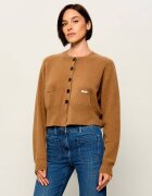 Elisabetta Franchi De lână cardigan | Cropped Fit cu adaos de cașmir