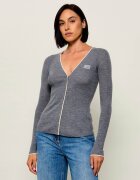 Elisabetta Franchi De lână cardigan | Slim Fit