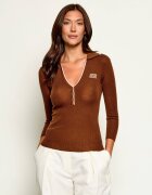 Elisabetta Franchi De lână polo | Slim Fit