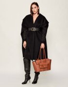 Elisabetta Franchi De lână poncho | Oversize fit