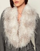 Elisabetta Franchi De lână sacou 2 în 1 | Slim Fit | shearling
