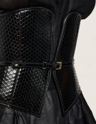 Elisabetta Franchi De piele corset | Slim Fit