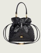 Elisabetta Franchi De piele geantă tip sac
