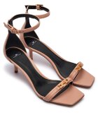 Elisabetta Franchi De piele sandale cu toc subțire