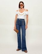 Elisabetta Franchi De piele șlapi | piele întoarsă