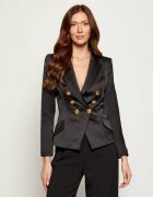 Elisabetta Franchi De satin jachetă | Slim Fit