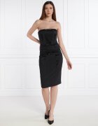 Elisabetta Franchi De satin rochie