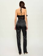 Elisabetta Franchi De satin salopetă | Slim Fit
