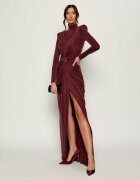 Elisabetta Franchi De satin tocuri cu adaos de piele