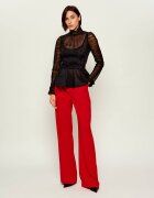 Elisabetta Franchi De tul bluză | Slim Fit