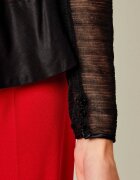 Elisabetta Franchi De tul bluză | Slim Fit