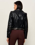 Elisabetta Franchi Geacă de piele | regular fit