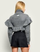 Elisabetta Franchi Maletă | Cropped Fit cu adaos de lână