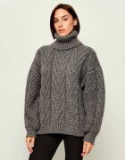 Elisabetta Franchi Maletă | Loose fit cu adaos de lână