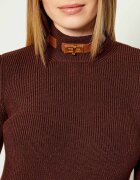 Elisabetta Franchi Maletă | regular fit cu adaos de lână