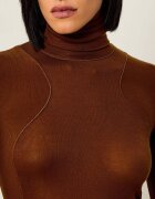 Elisabetta Franchi Maletă | Slim Fit cu adaos de lână