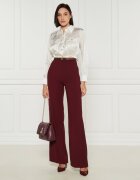 Elisabetta Franchi Pantaloni cu cordon | flare fit