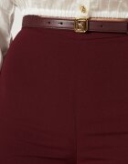 Elisabetta Franchi Pantaloni cu cordon | flare fit