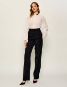 Elisabetta Franchi Pantaloni | regular fit cu adaos de lână