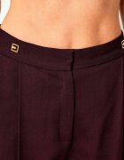 Elisabetta Franchi Pantaloni | Relaxed fit cu adaos de lână