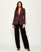 Elisabetta Franchi Pantaloni | Relaxed fit cu adaos de lână