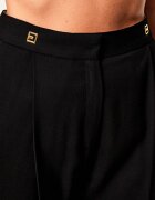 Elisabetta Franchi Pantaloni | Relaxed fit cu adaos de lână