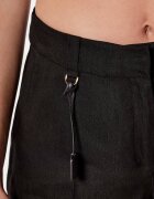 Elisabetta Franchi Pantaloni scurți | Regular Fit | cu adaos de in