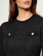 Elisabetta Franchi Pulover | Cropped Fit cu adaos de lână