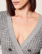 Elisabetta Franchi Rochie cu adaos de lână